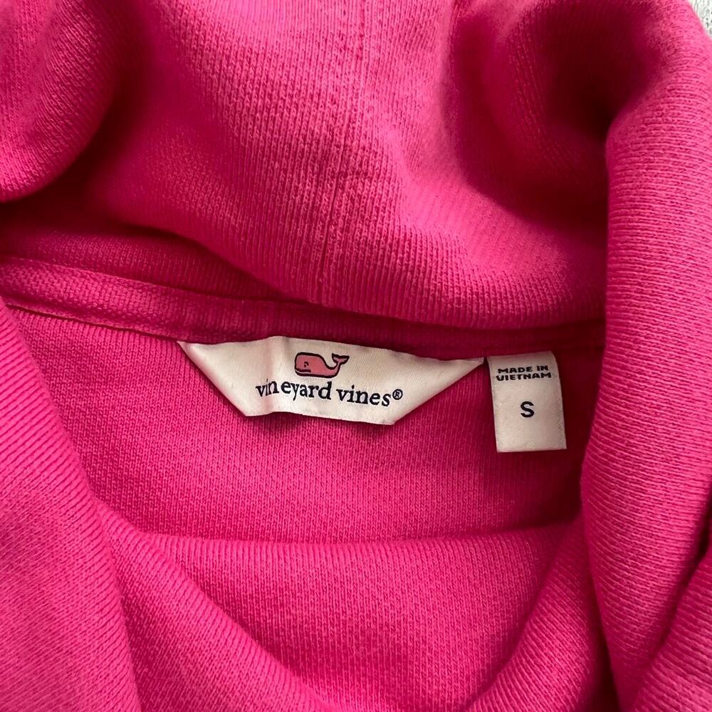 Woman's Vineyard Vines Funnel-Neck Relaxed Shep Shirt Pink - small - Picture 4 of 6